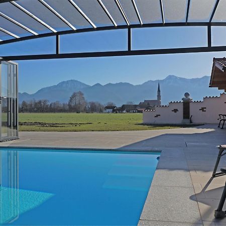 Alluring Holiday Home In Ubersee With Whirlpool Екстер'єр фото