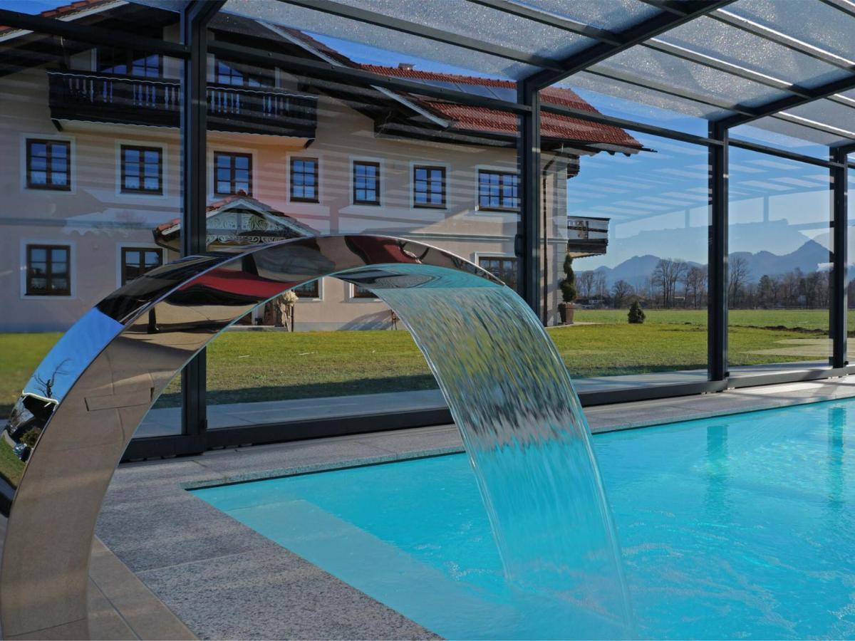 Alluring Holiday Home In Ubersee With Whirlpool Екстер'єр фото